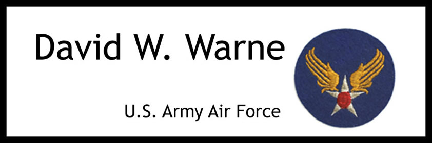 David W Warne Banner